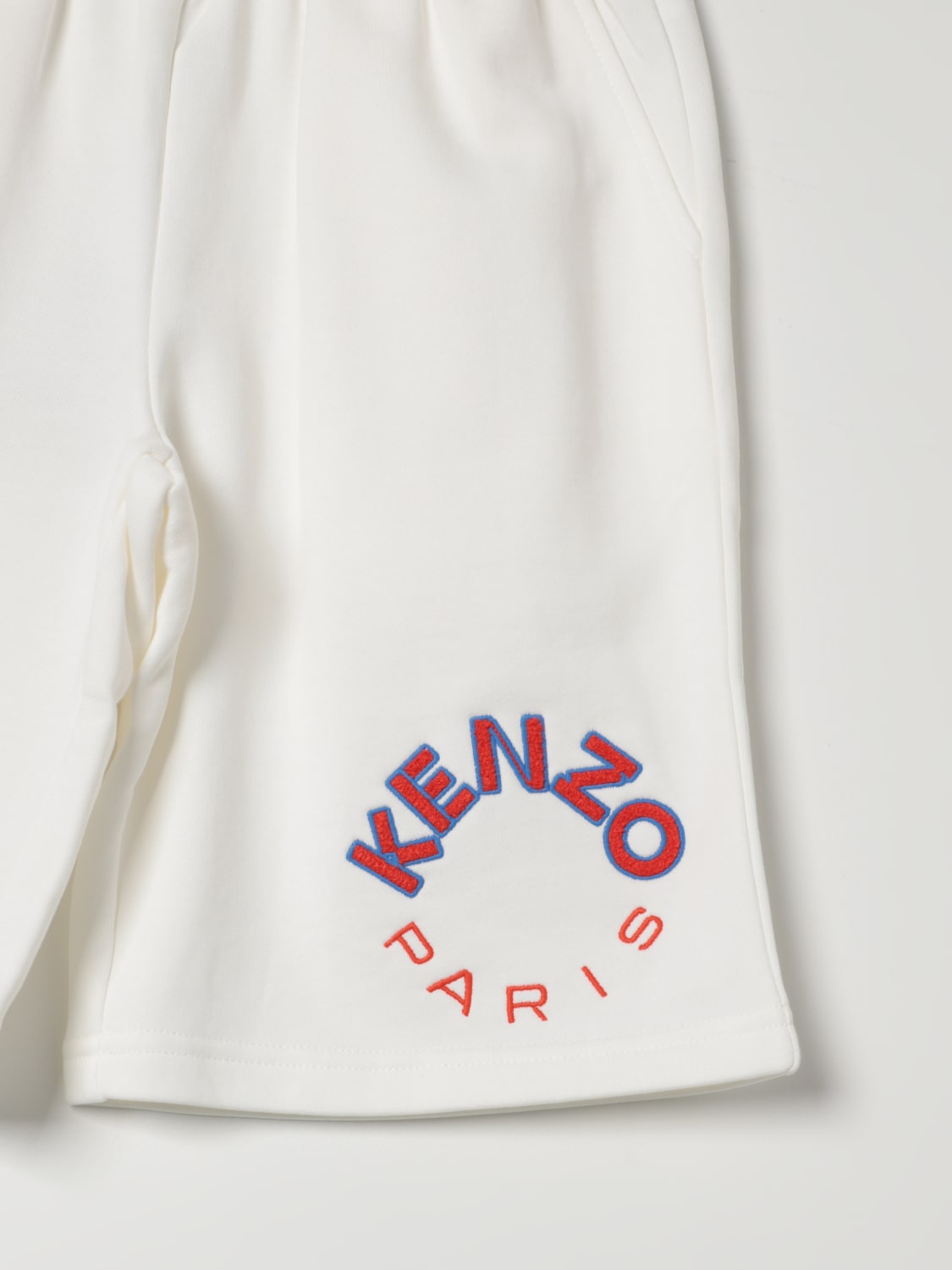 KENZO KIDS ШОРТЫ: Брюки Детское Kenzo Kids, Слоновая Кость - Img 3