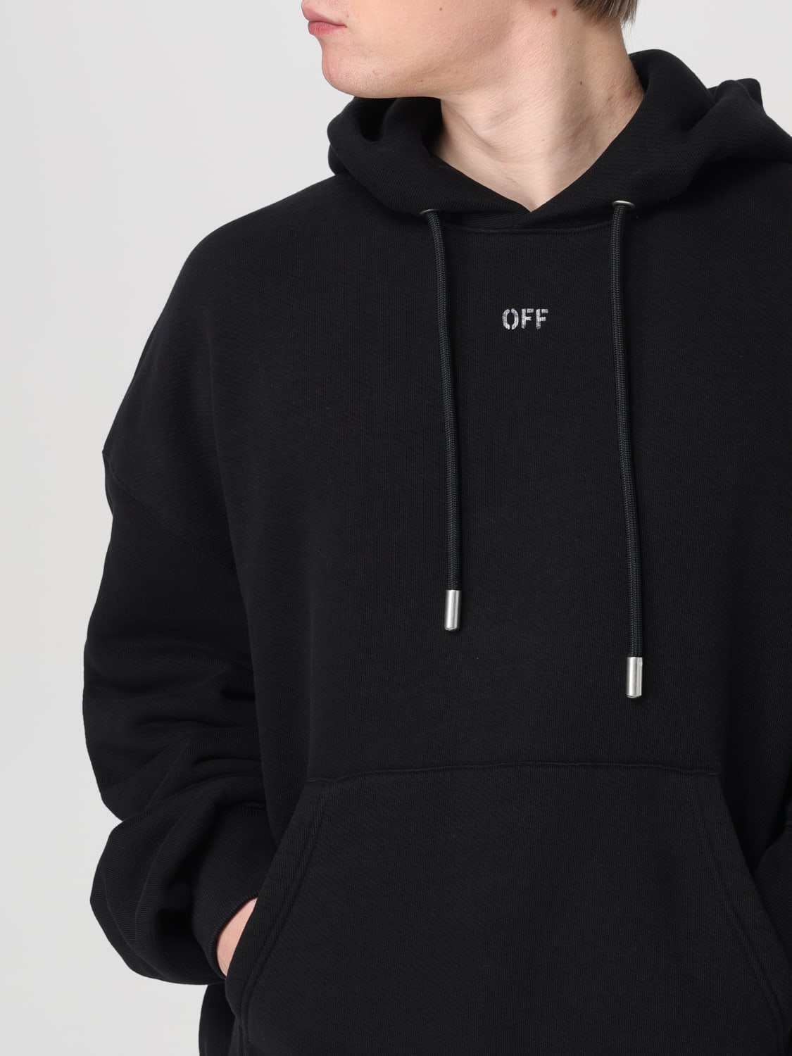 OFF-WHITE SWEATSHIRT: Sweatshirt men Off-white, Black - Img 5