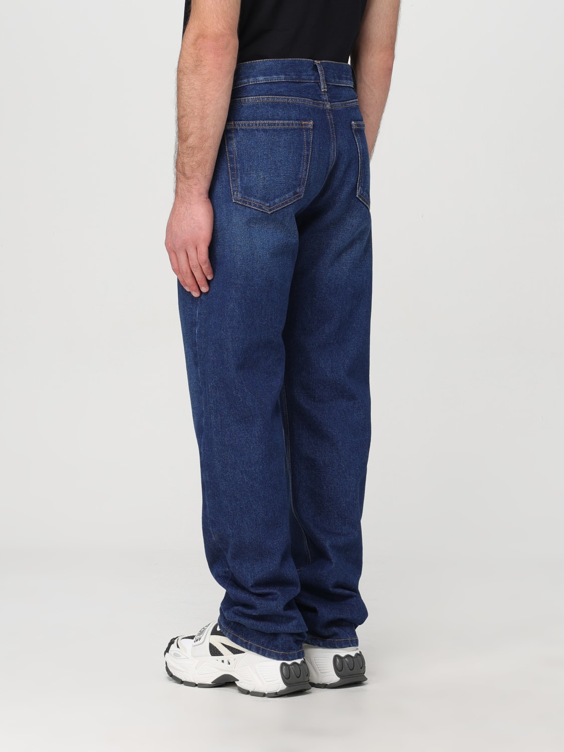 OFF-WHITE JEANS: Jeans men Off-white, Blue - Img 3