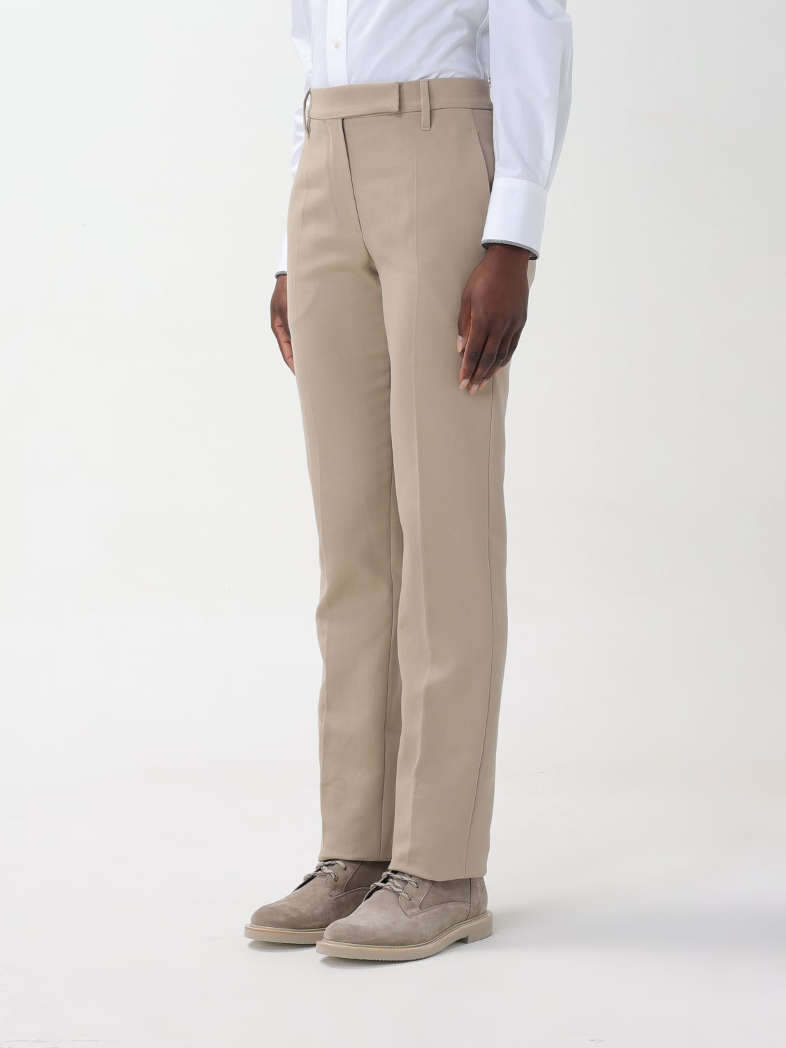 BRUNELLO CUCINELLI ベージュチノパン BRUNELLO CUCINELLI（ブルネロ クチネリ）チノパン ベージュ サイズ:46