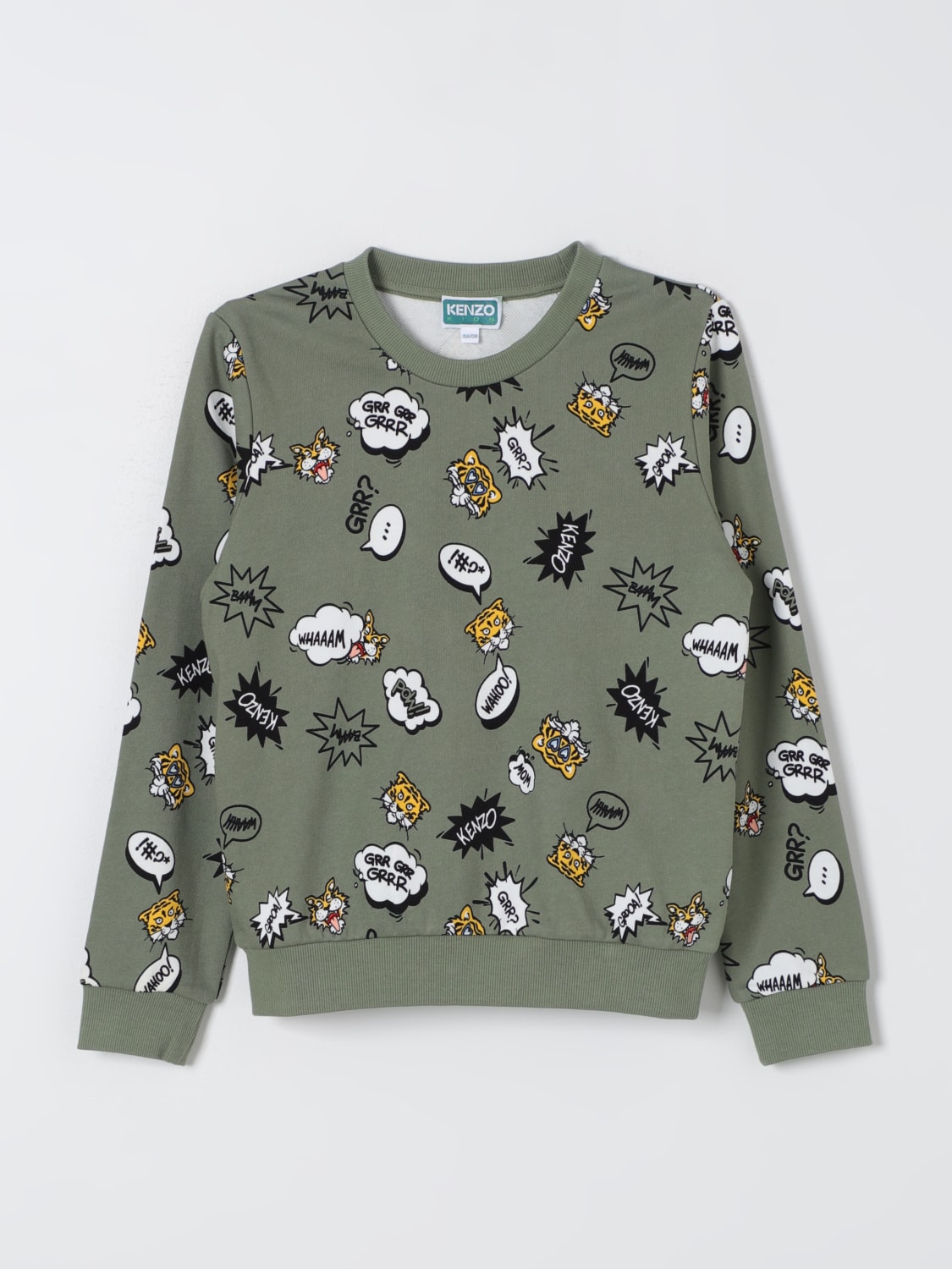 KENZO KIDS СВИТЕР: Свитер Детское Kenzo Kids, Зеленый - Img 1