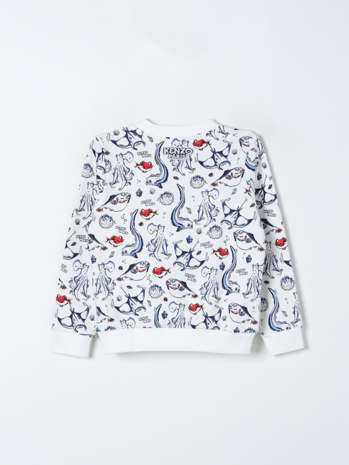 KENZO KIDS PULL: Pull enfant Kenzo Kids, Blanc - Img 2