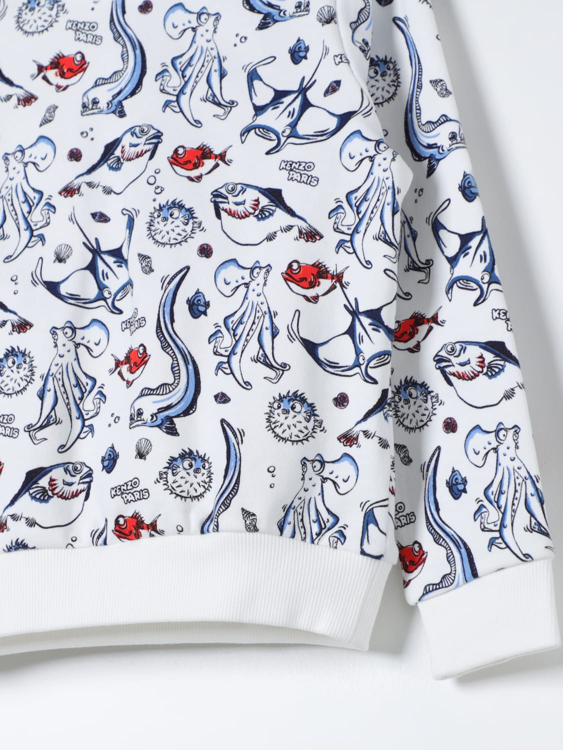 KENZO KIDS PULL: Pull enfant Kenzo Kids, Blanc - Img 3