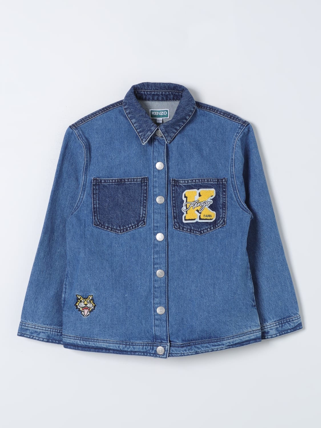 KENZO KIDS JACKET: Blazer kids Kenzo Kids, Blue - Img 1