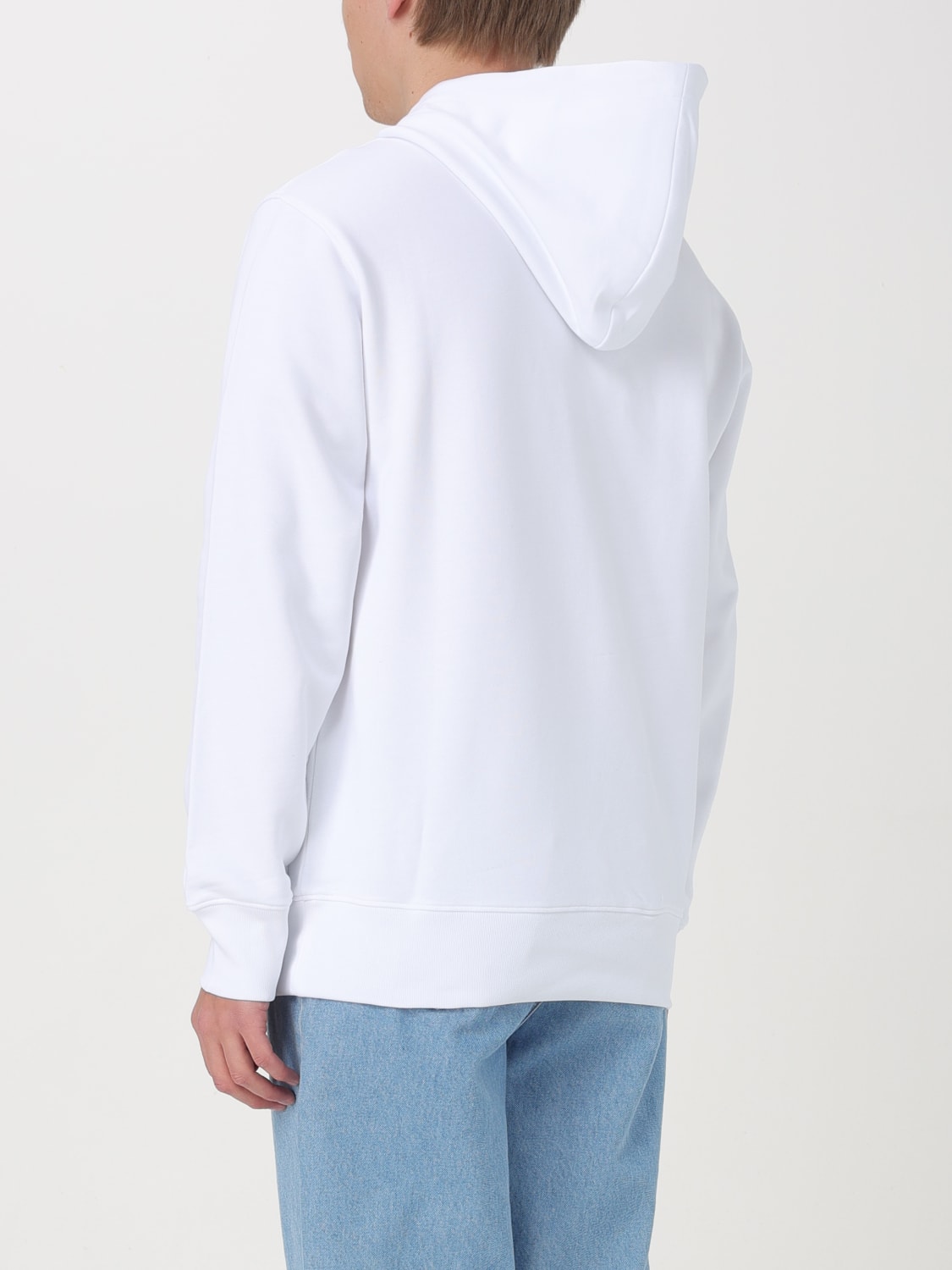 MOSCHINO COUTURE SWEATSHIRT: Sweatshirt homme Moschino Couture, Blanc - Img 2