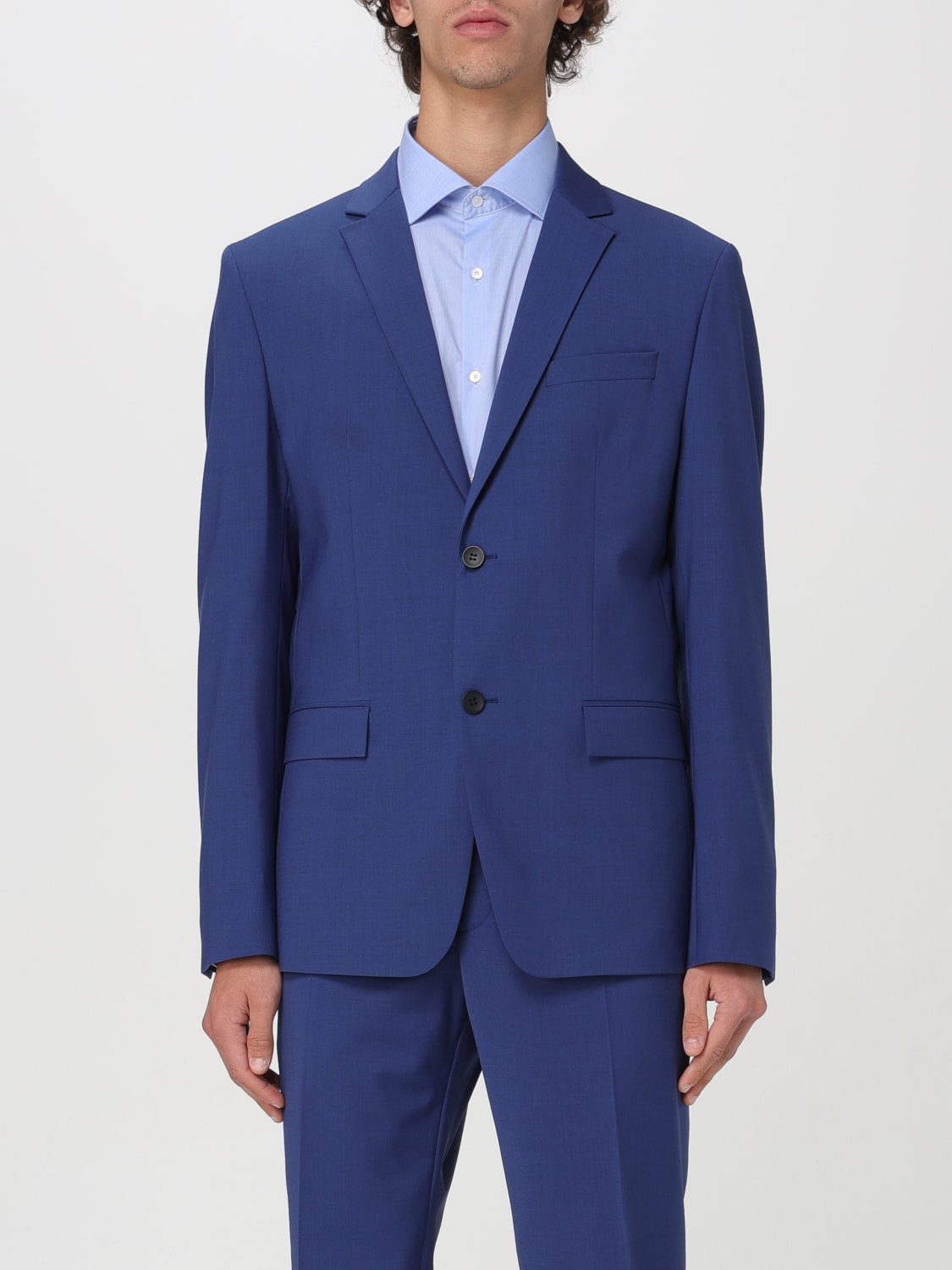 Calvin Klein Outlet Blazer men Royal Blue Calvin Klein blazer K10K112935 online at GIGLIO.COM