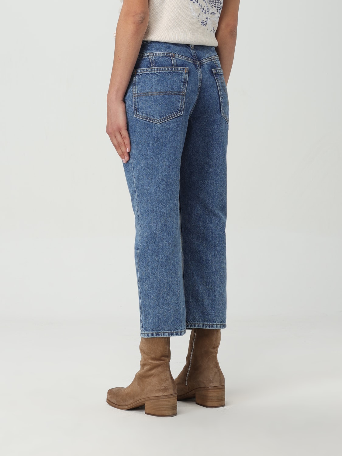 デニム・ジーパン PHILOSOPHY DI LORENZO SERAFINI Woman Jeans Blue 03040731 309 PHILOSOPHY DI LORENZO SERAFINI: Jeans woman - Blue