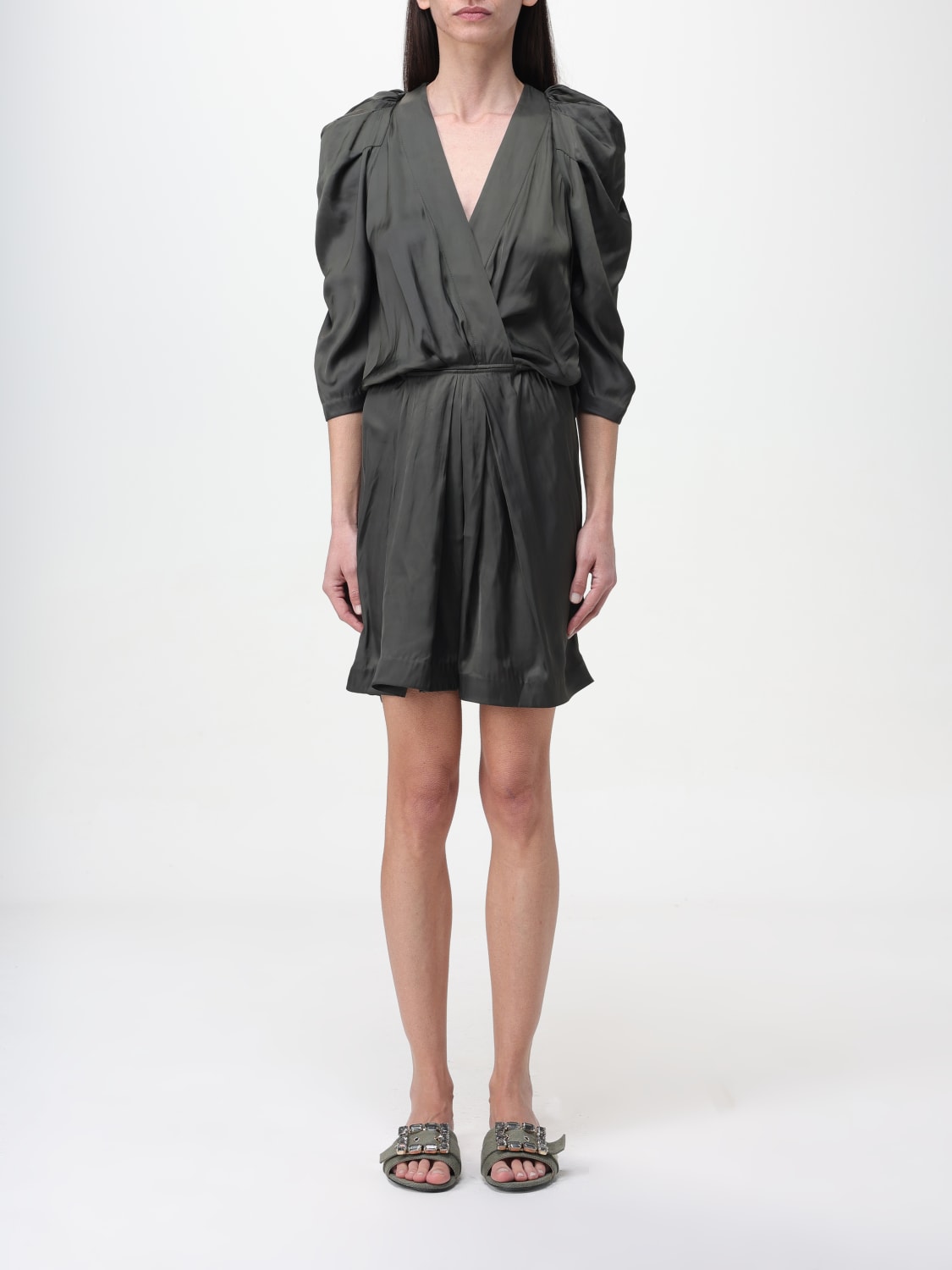 Zadig Voltaire Outlet Robes femme Vert Robes Zadig Voltaire WWDR01316 en ligne sur GIGLIO.COM