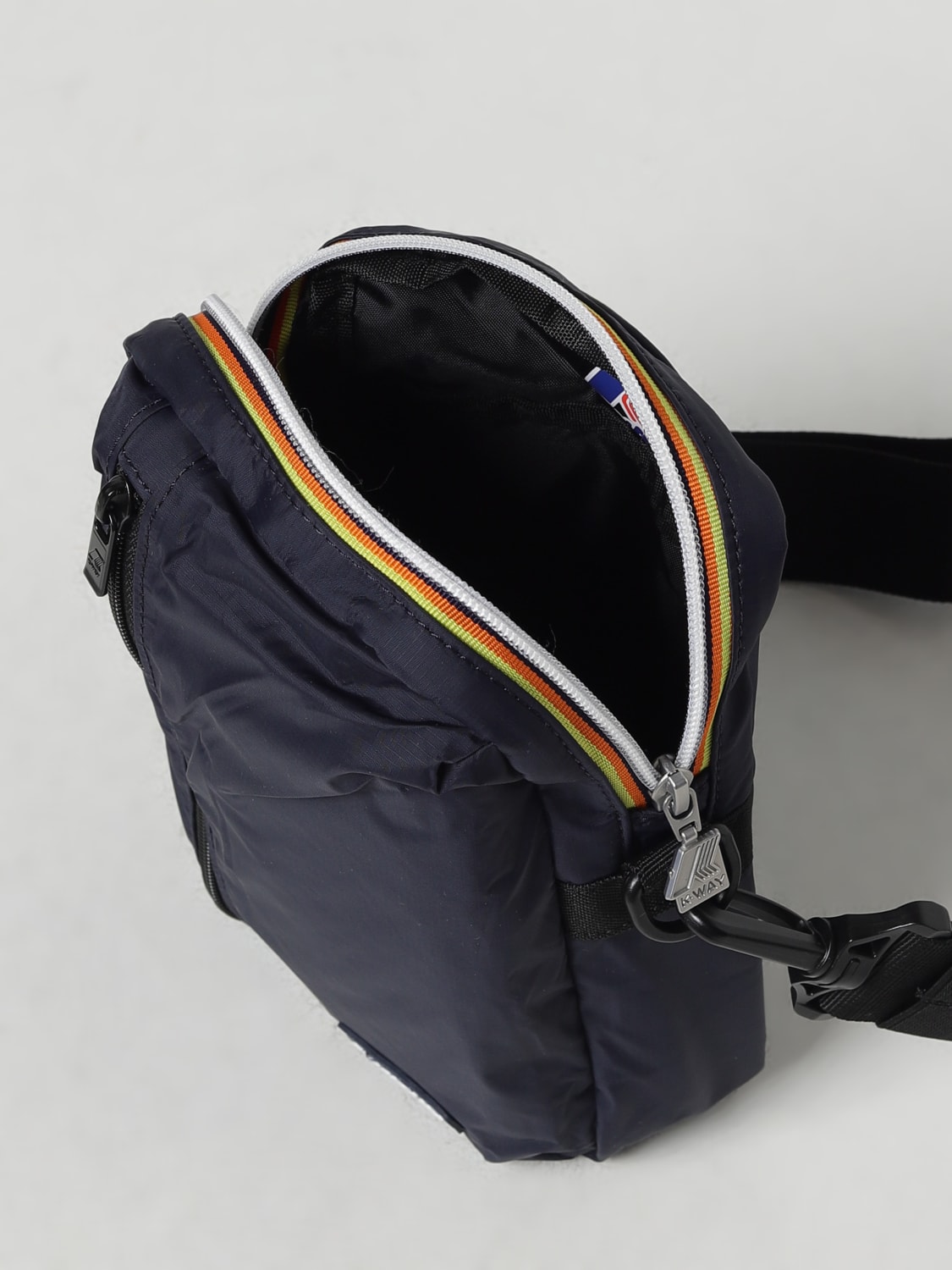 K-WAY UMHÄNGETASCHE: Tasche herren K-way, Blau - Img 3