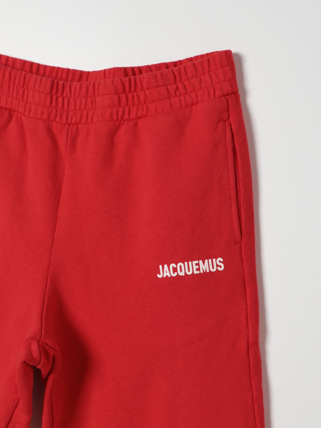 JACQUEMUS PANTALONE: Pantalone bambino Jacquemus, Rosso - Img 3