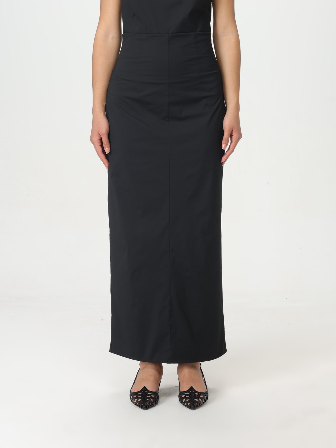 スカート PHILOSOPHY DI LORENZO SERAFINI Woman Skirt Black 01072117 Philosophy Di Lorenzo Serafini Outlet: Skirt woman - Black