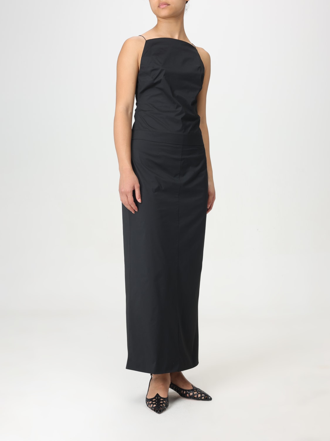 スカート PHILOSOPHY DI LORENZO SERAFINI Woman Skirt Black 01072117 Philosophy Di Lorenzo Serafini Outlet: Skirt woman - Black