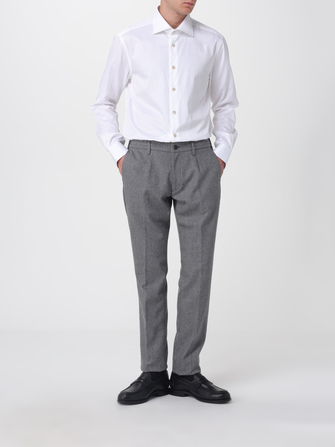 KITON HEMD: Hemd herren Kiton, Weiß - Img 2