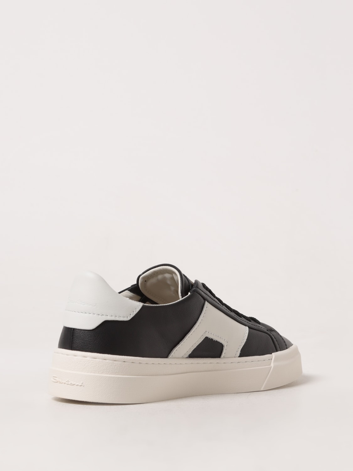 SANTONI SNEAKERS: Sneakers men Santoni, Black - Img 3