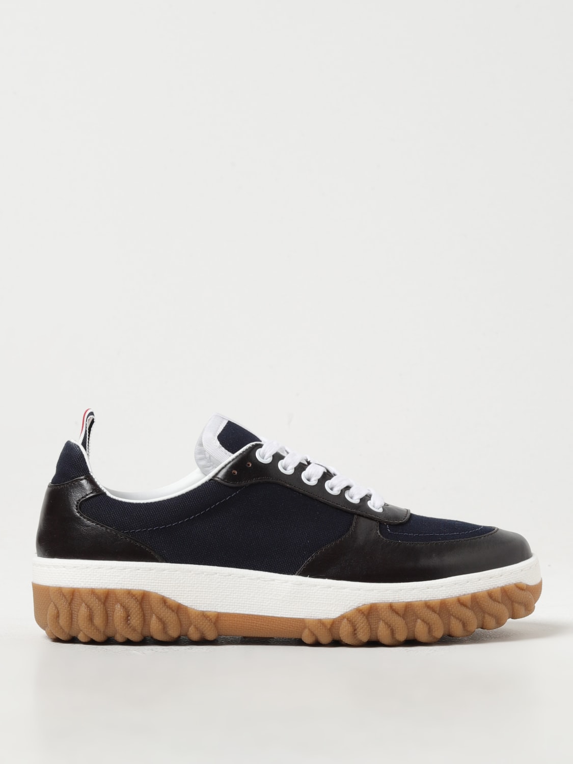 THOM BROWNE ZAPATILLAS: Zapatos hombre Thom Browne, Azul Oscuro - Img 1