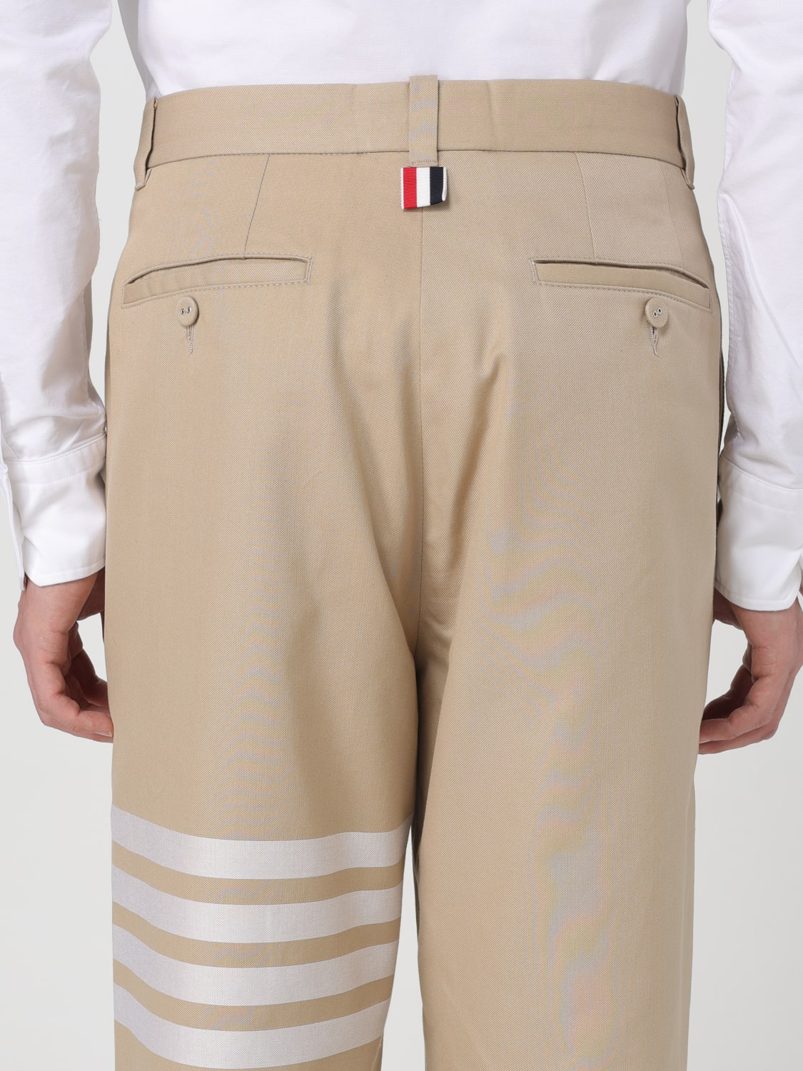 THOM BROWNE PANTALONE: Pantalone uomo Thom Browne, Marrone - Img 5