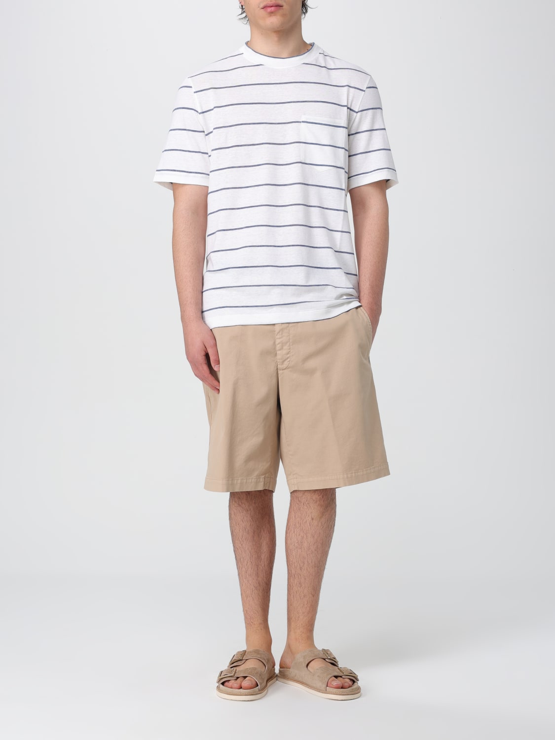 BRUNELLO CUCINELLI Tシャツ: Tシャツ メンズ Brunello Cucinelli, ホワイト - Img 2