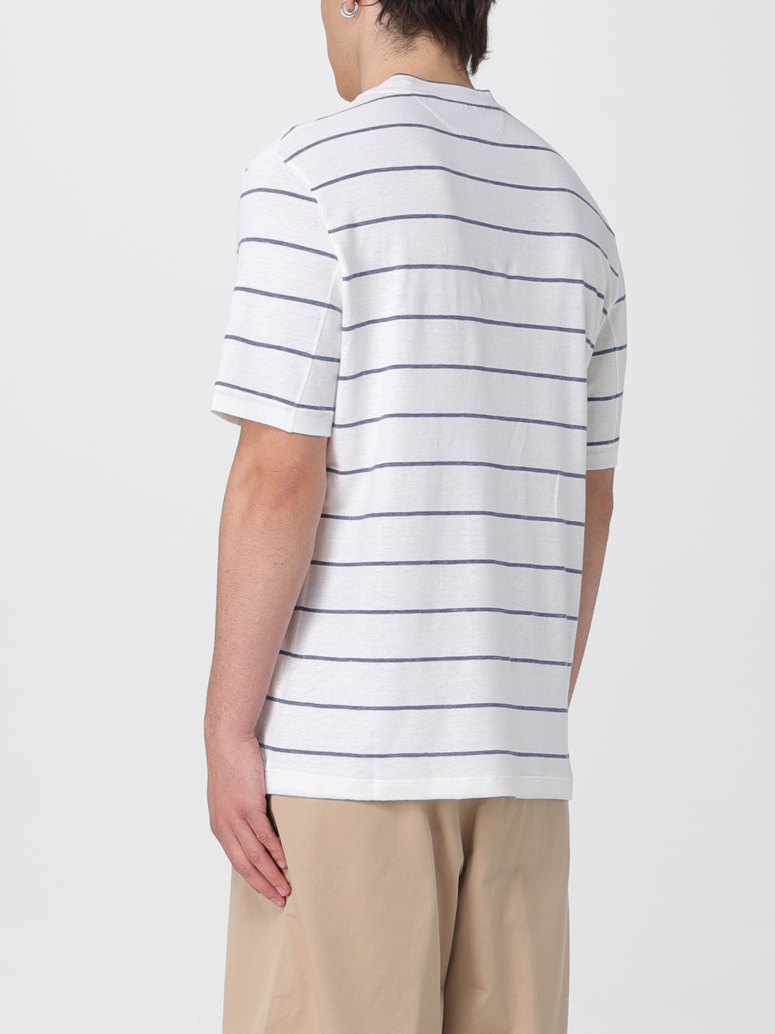 BRUNELLO CUCINELLI Tシャツ: Tシャツ メンズ Brunello Cucinelli, ホワイト - Img 3