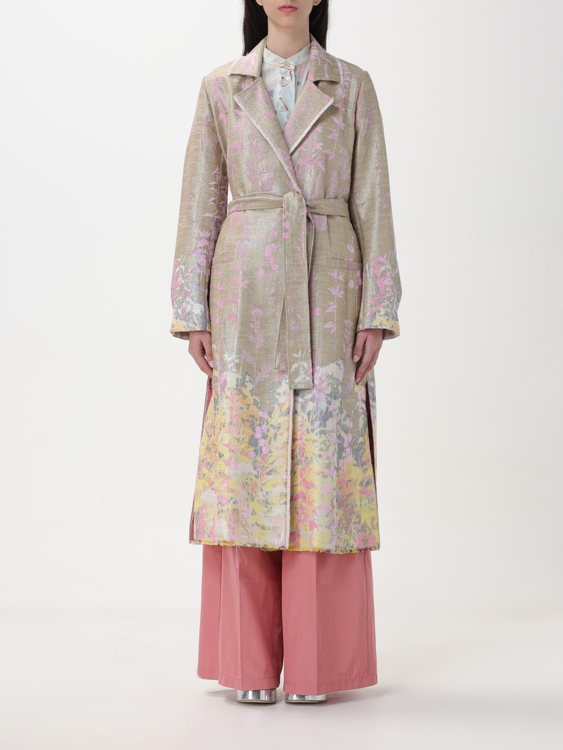 FORTE FORTE Veste femme Or Veste Forte Forte 12000MYCOAT en ligne sur GIGLIO.COM