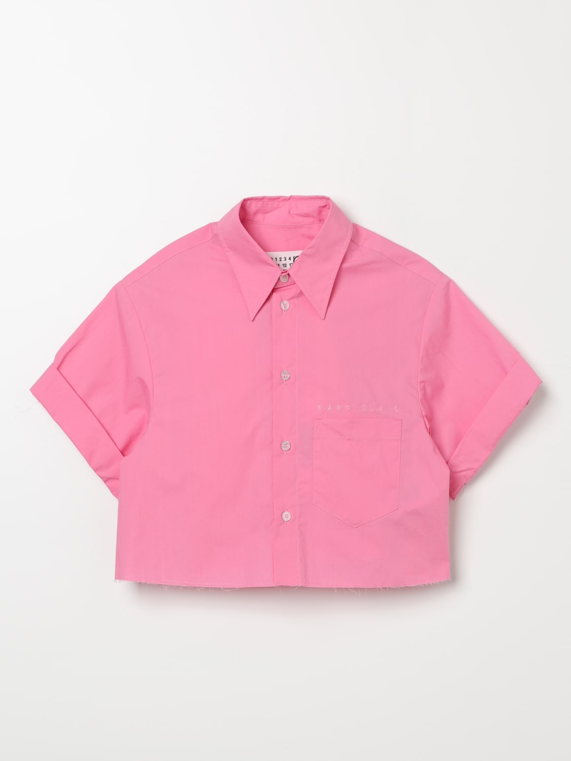 MM6 MAISON MARGIELA SHIRT: Shirt kids Mm6 Maison Margiela, Pink - Img 1