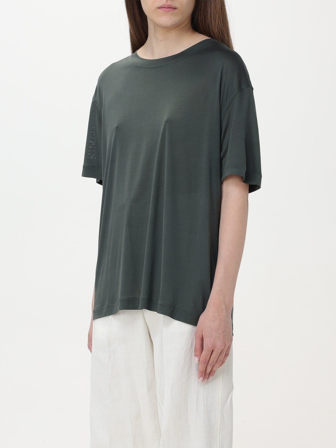 LEMAIRE T-SHIRT: T-shirt men Lemaire, Green - Img 3