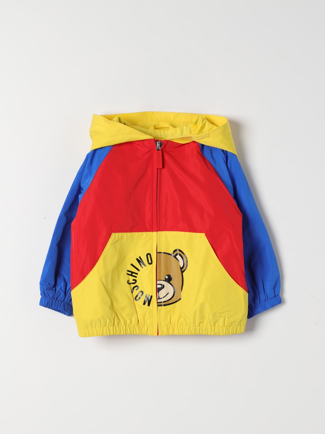 MOSCHINO JACKET: Moschino Baby jacket, Multicolor - Img 1