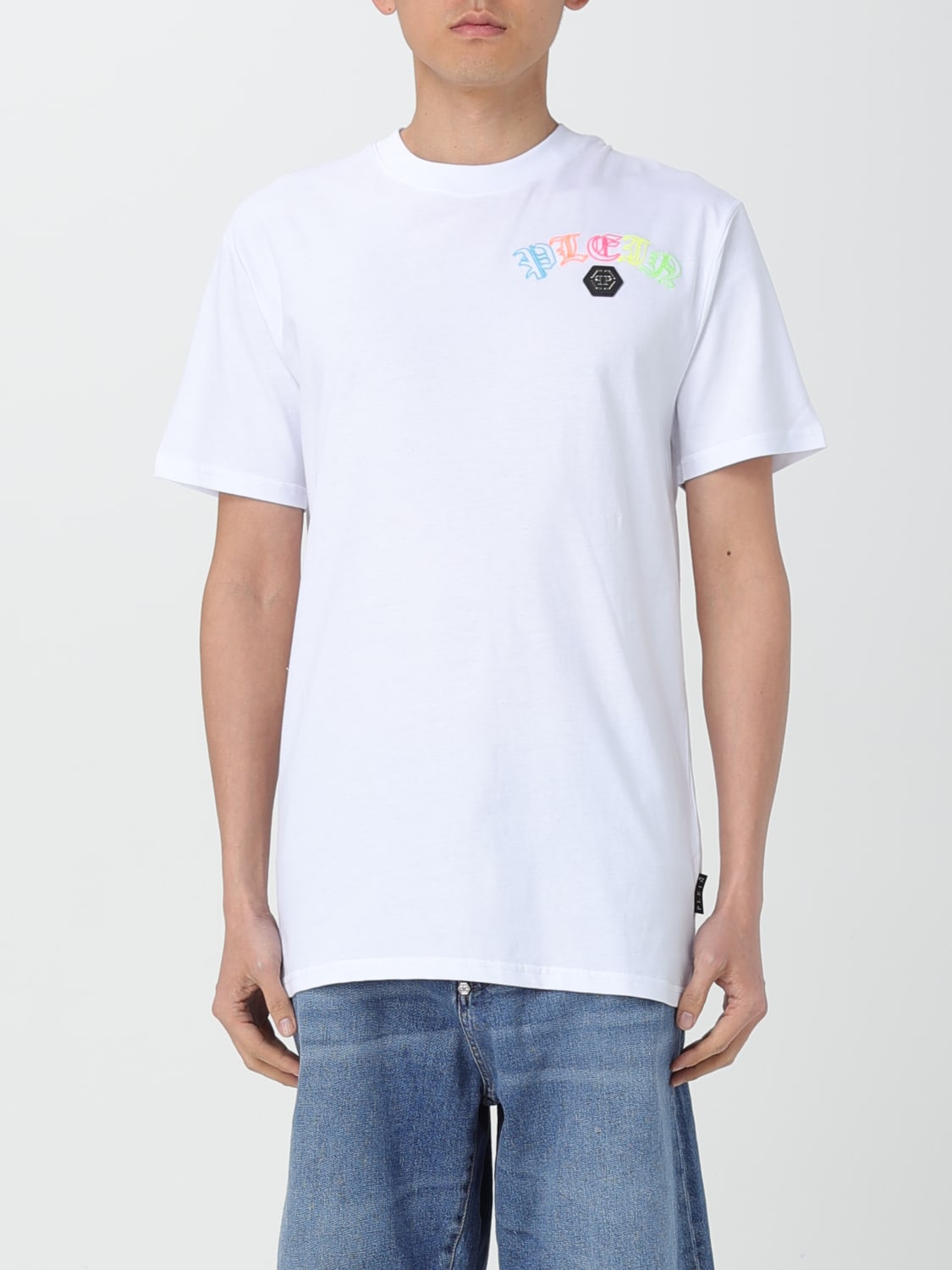 Giglio T-shirt Philipp Plein con multicolor