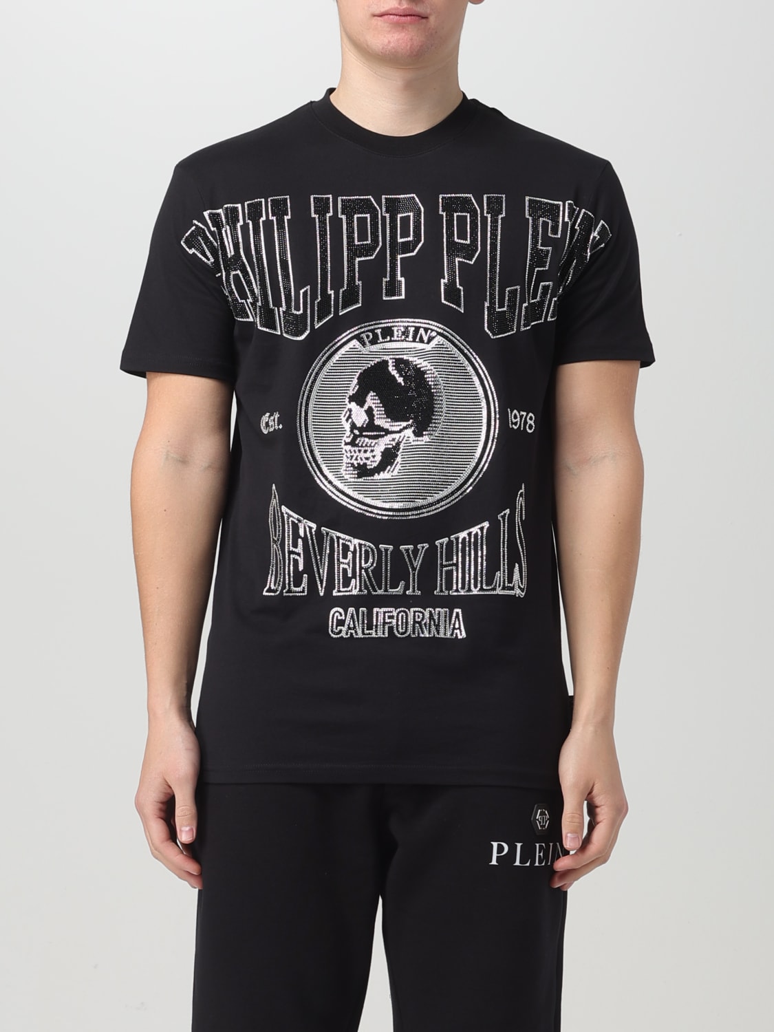 Giglio T-shirt di cotone Philipp Plein