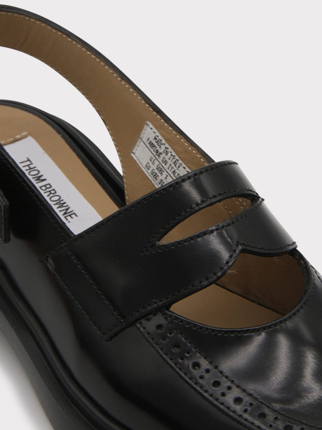 THOM BROWNE MOCASINES: Zapatos mujer Thom Browne, Negro - Img 4