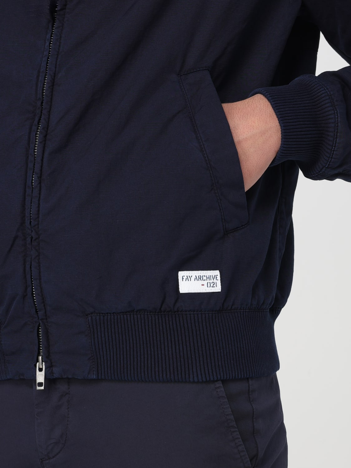 FAY JACKET: Jacket men Fay, Blue - Img 5