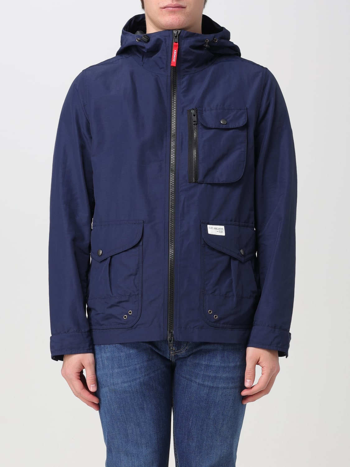 FAY JACKET: Jacket men Fay, Blue - Img 1