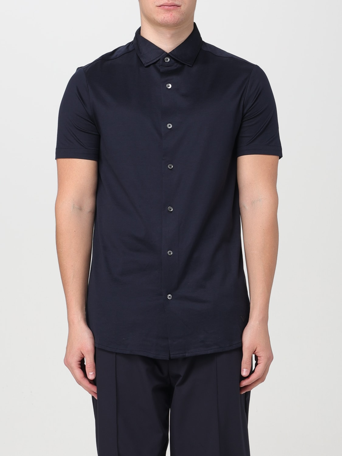 Giglio Camicia Emporio Armani in lyocell