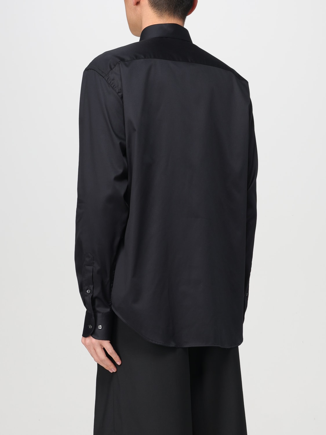 Armani black dress shirt store