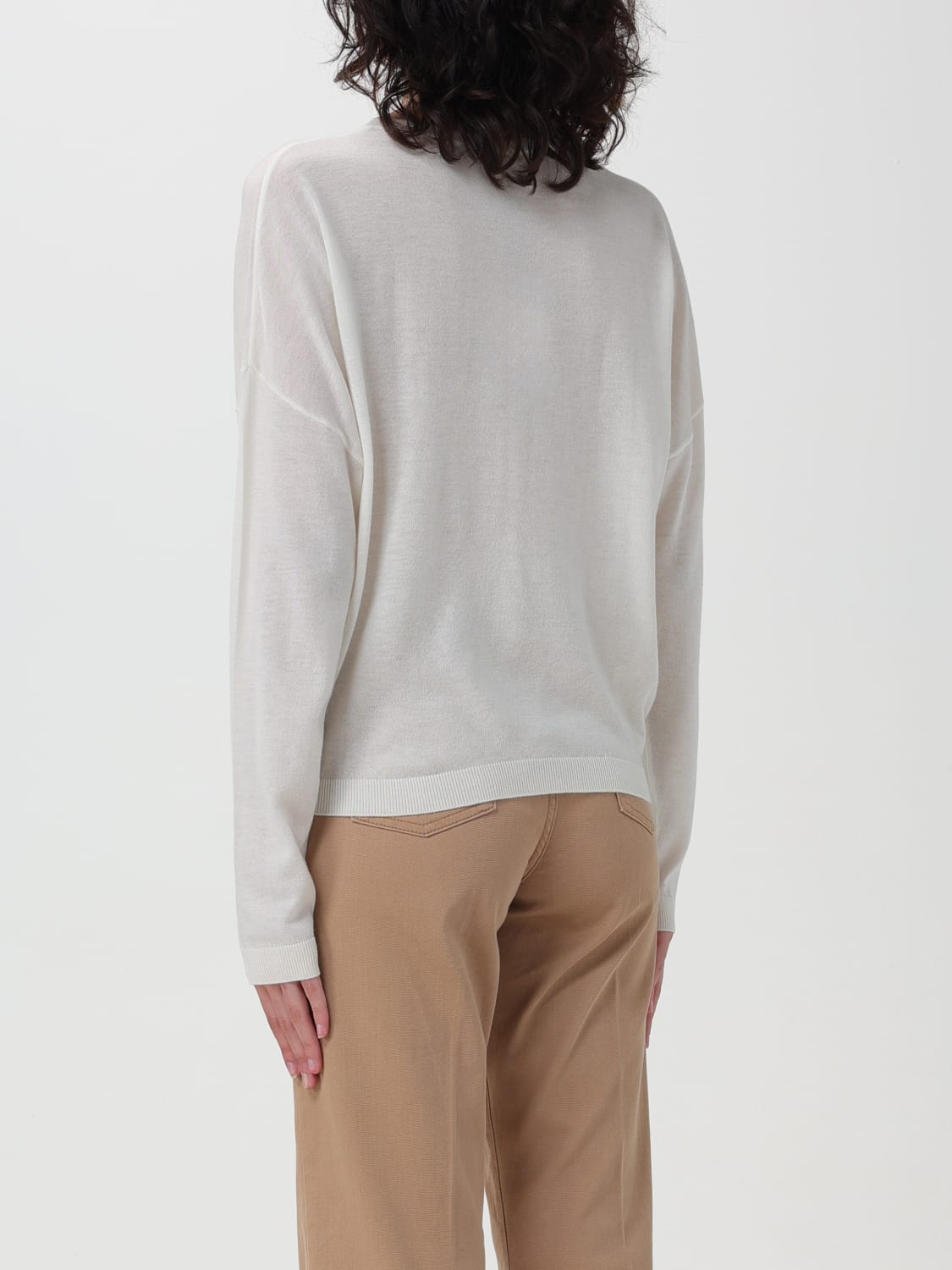 LIU JO SWEATER: Sweater woman Liu Jo, White - Img 2