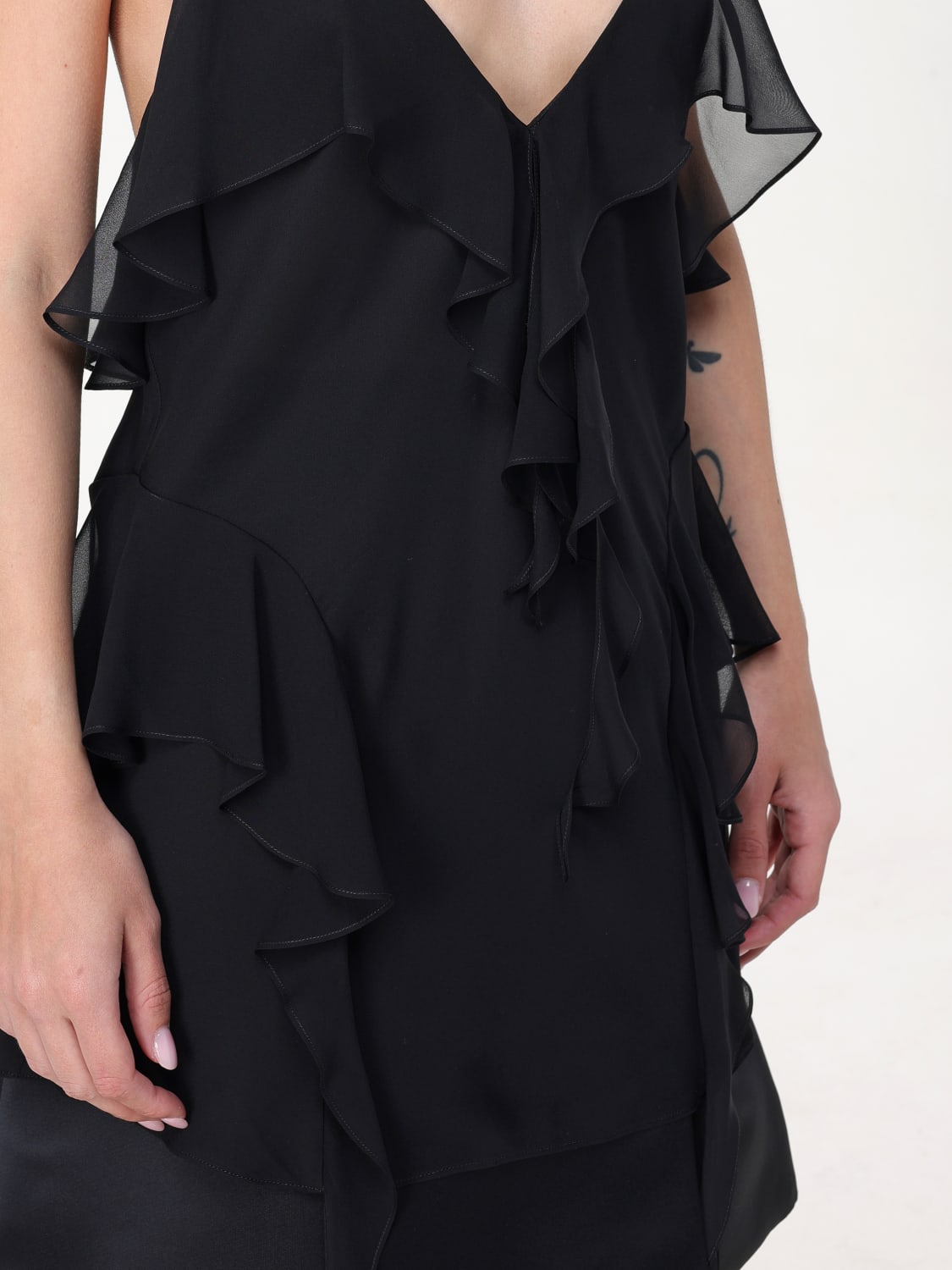 KHAITE TOP: Top femme Khaite, Noir - Img 3