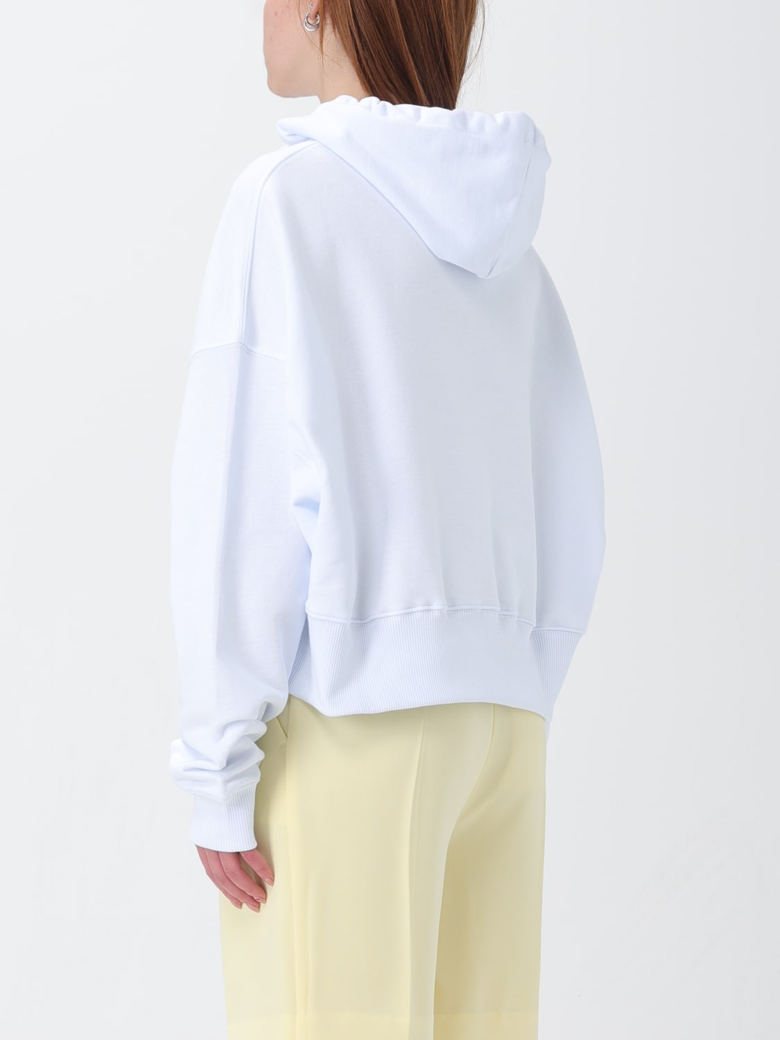 MSGM SWEATSHIRT: Sweatshirt woman MSGM, White - Img 2