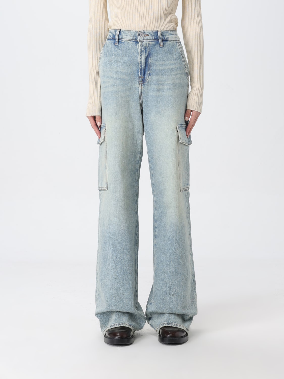 7 For All Mankind Outlet Jeans femme Bleu Jeans 7 For All Mankind JSCUC650FR en ligne sur GIGLIO.COM
