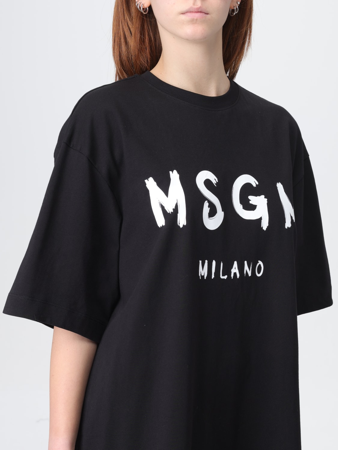 MSGM DRESS: Dress woman MSGM, Black - Img 3