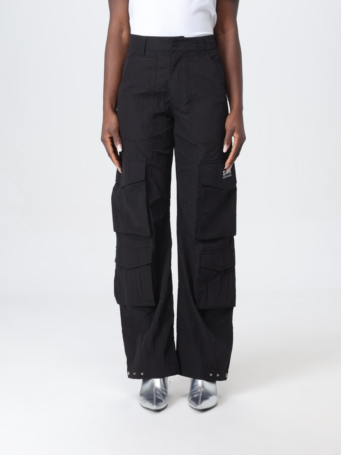 GOLDEN GOOSE PANTS: Pants woman Golden Goose, Black - Img 1