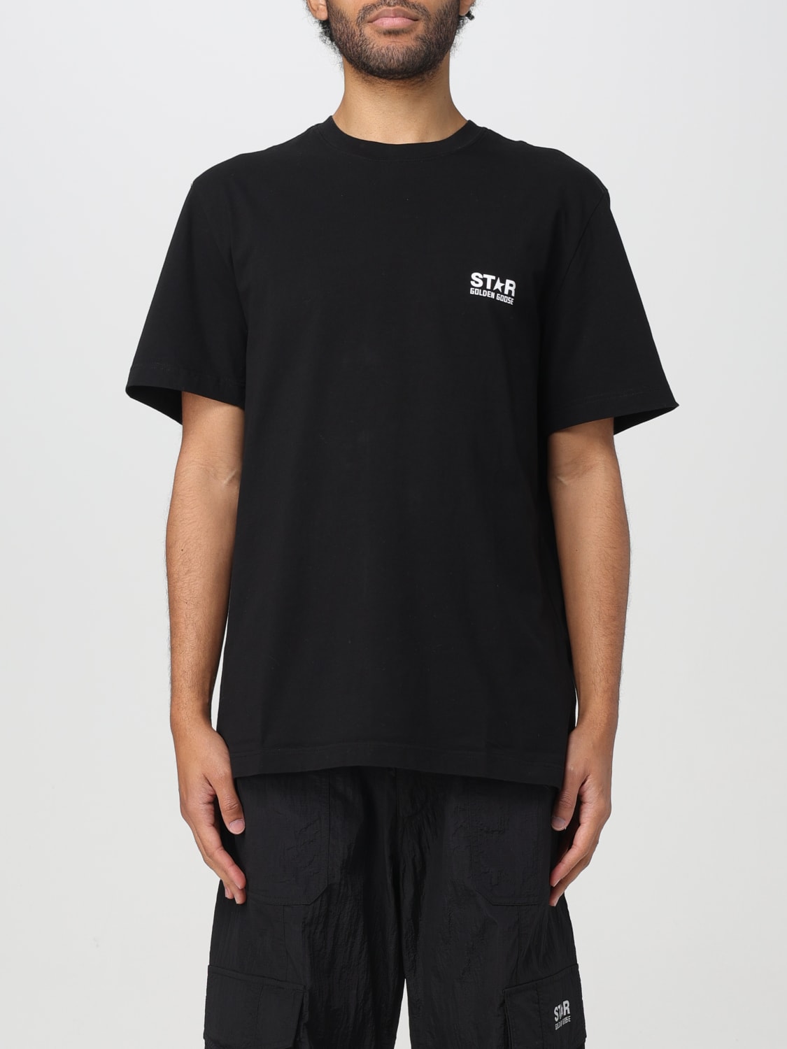 GOLDEN GOOSE T-SHIRT: T-shirt men Golden Goose, Black - Img 1