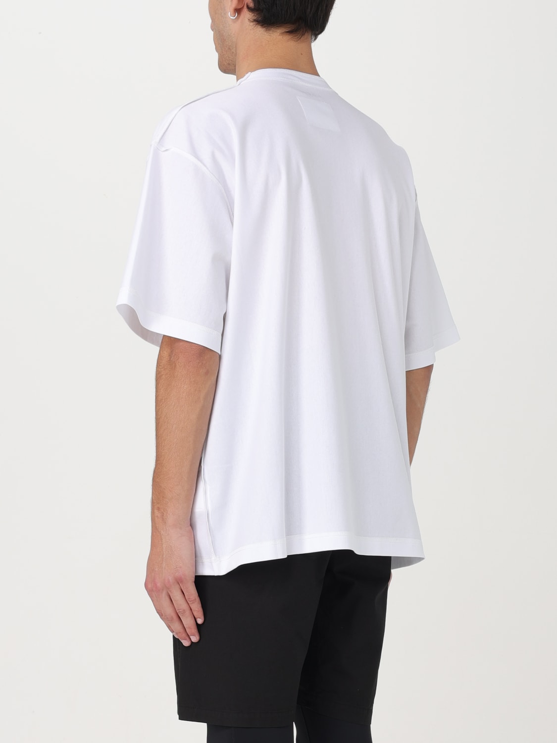 SACAI T-SHIRT: T-shirt Sacai in cotone, Bianco - Img 3