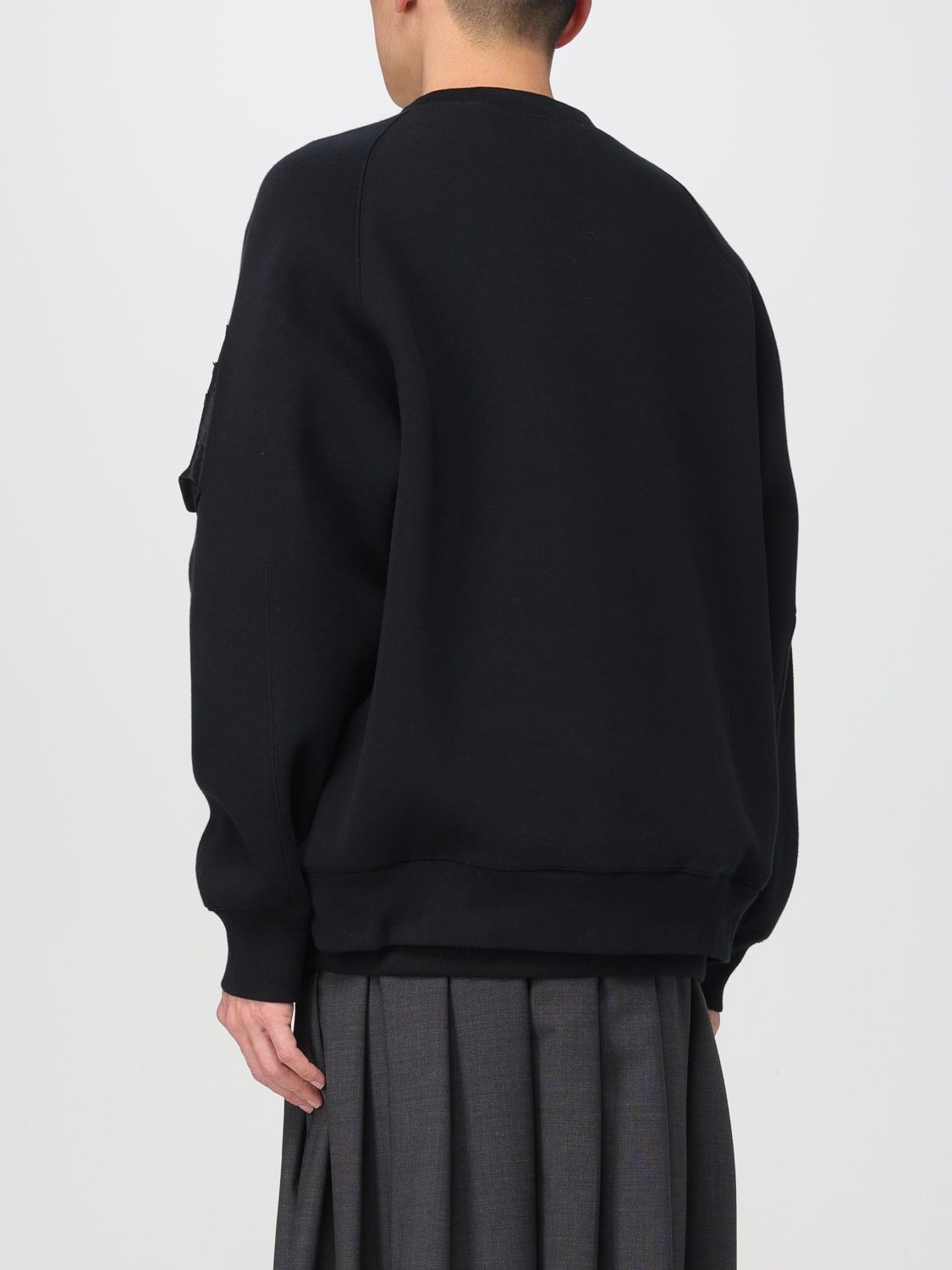 SACAI SWEATSHIRT: Pull homme Sacai, Noir - Img 3