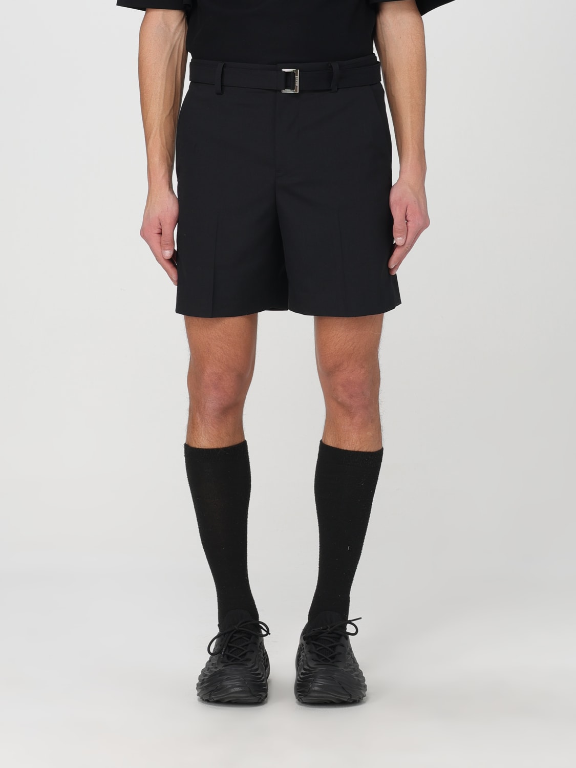 SACAI SHORTS: Shorts herren Sacai, Schwarz - Img 1