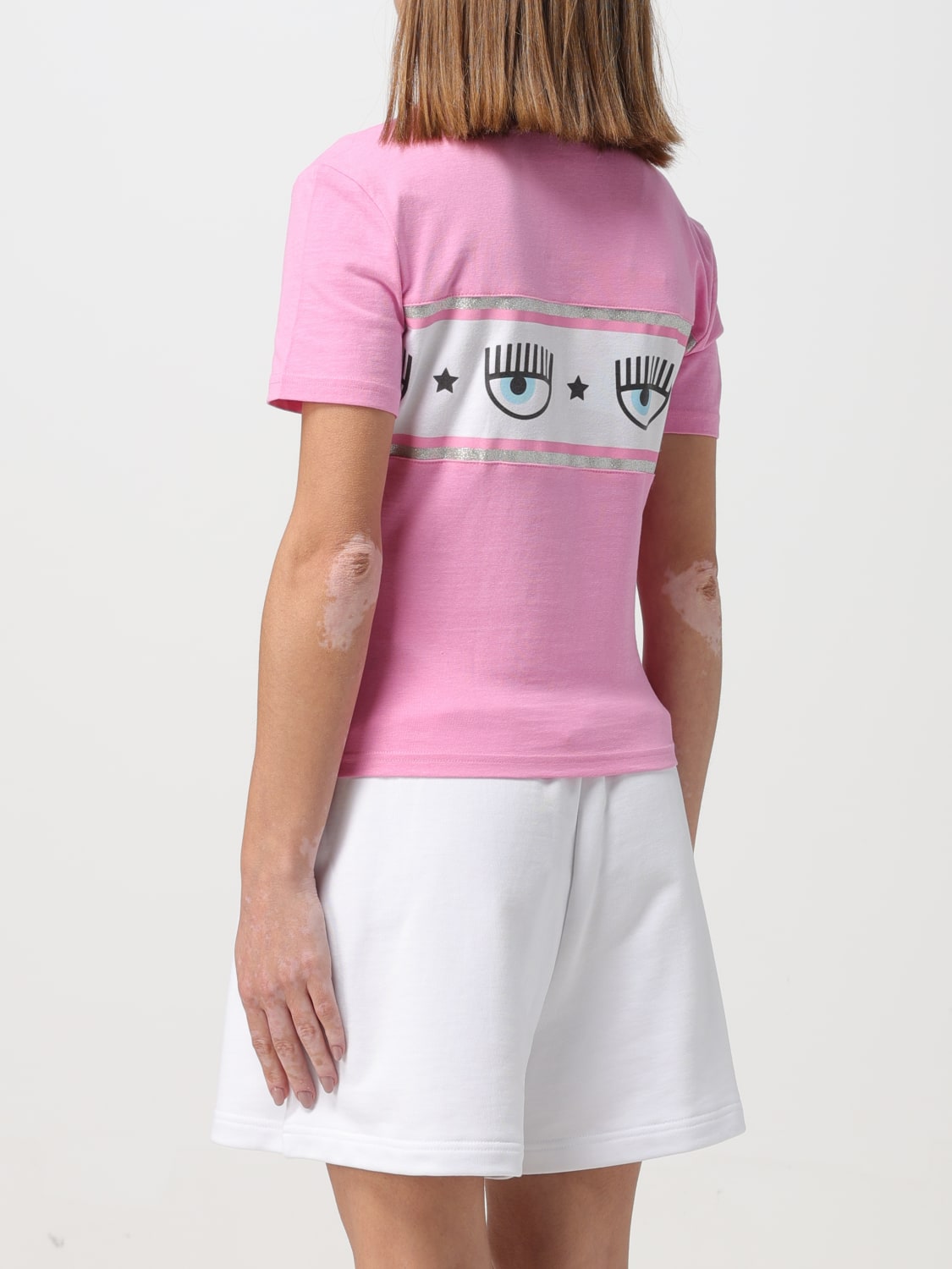 CHIARA FERRAGNI T-SHIRT: T-shirt woman Chiara Ferragni, Pink - Img 2