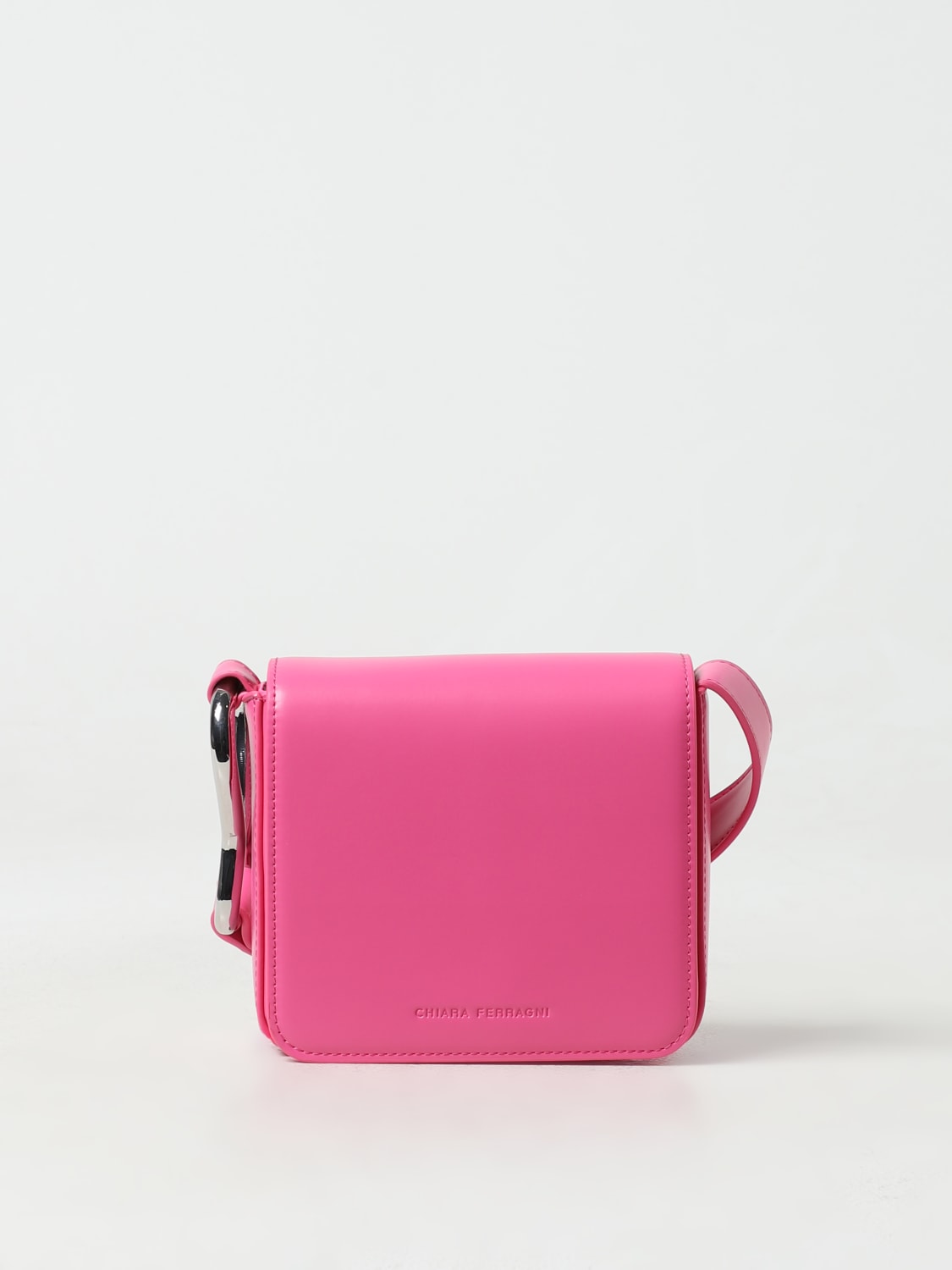 CHIARA FERRAGNI MINI BAG: Shoulder bag woman Chiara Ferragni, Pink - Img 1