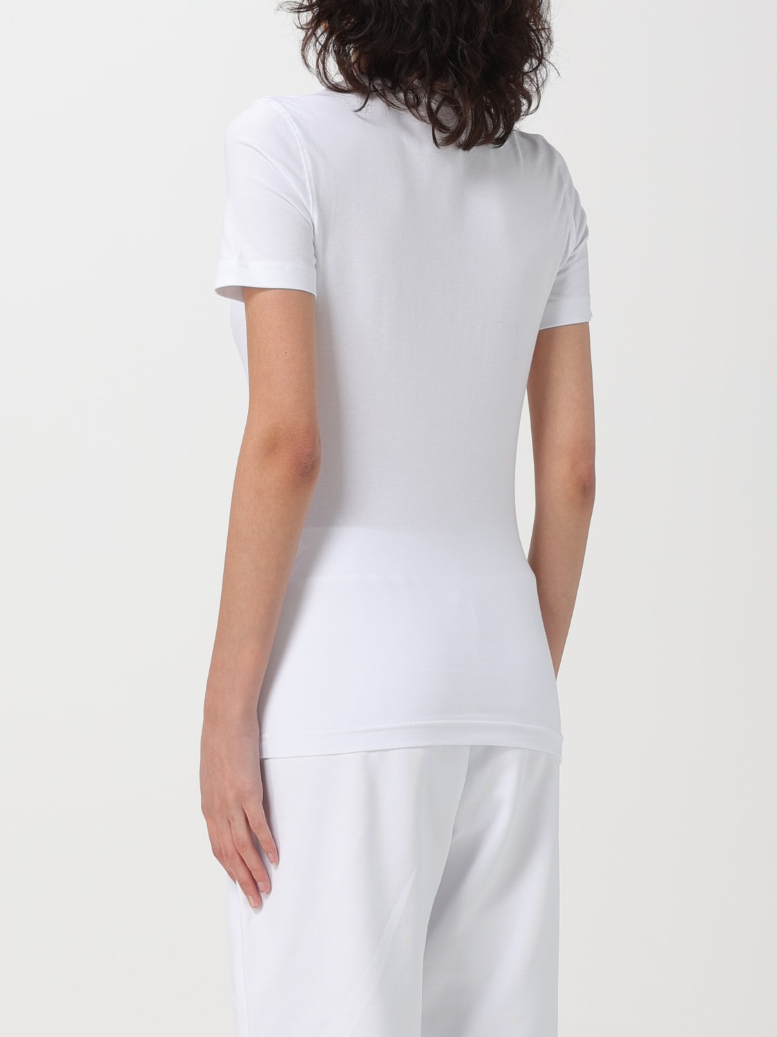 VERSACE JEANS COUTURE T-SHIRT: T-shirt Versace Jeans Couture in cotone, Bianco - Img 2