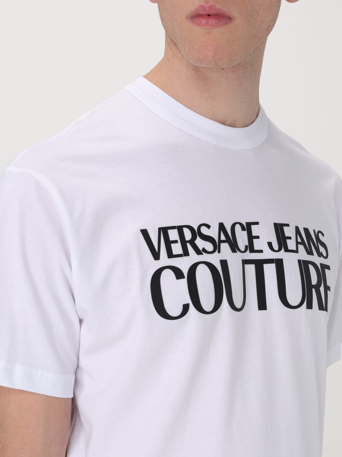 VERSACE JEANS COUTURE ФУТБОЛКА: Футболка Мужское Versace Jeans Couture, Белый - Img 3