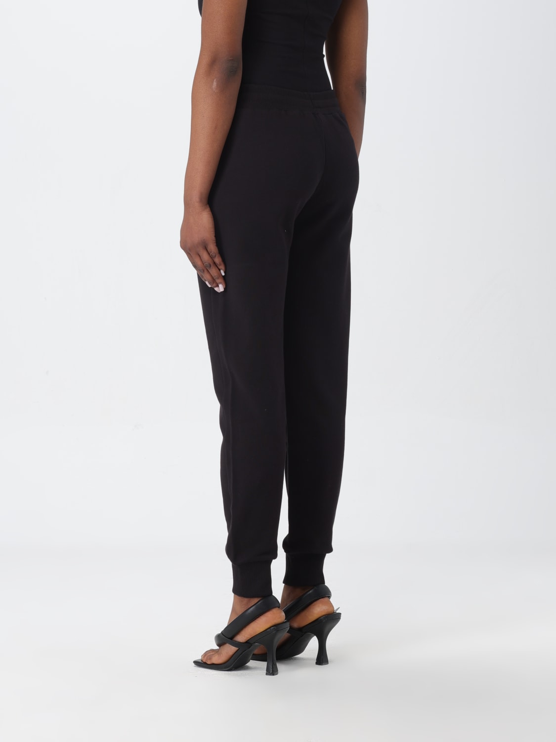 VERSACE JEANS COUTURE PANTS: Pants woman Versace Jeans Couture, Black - Img 2