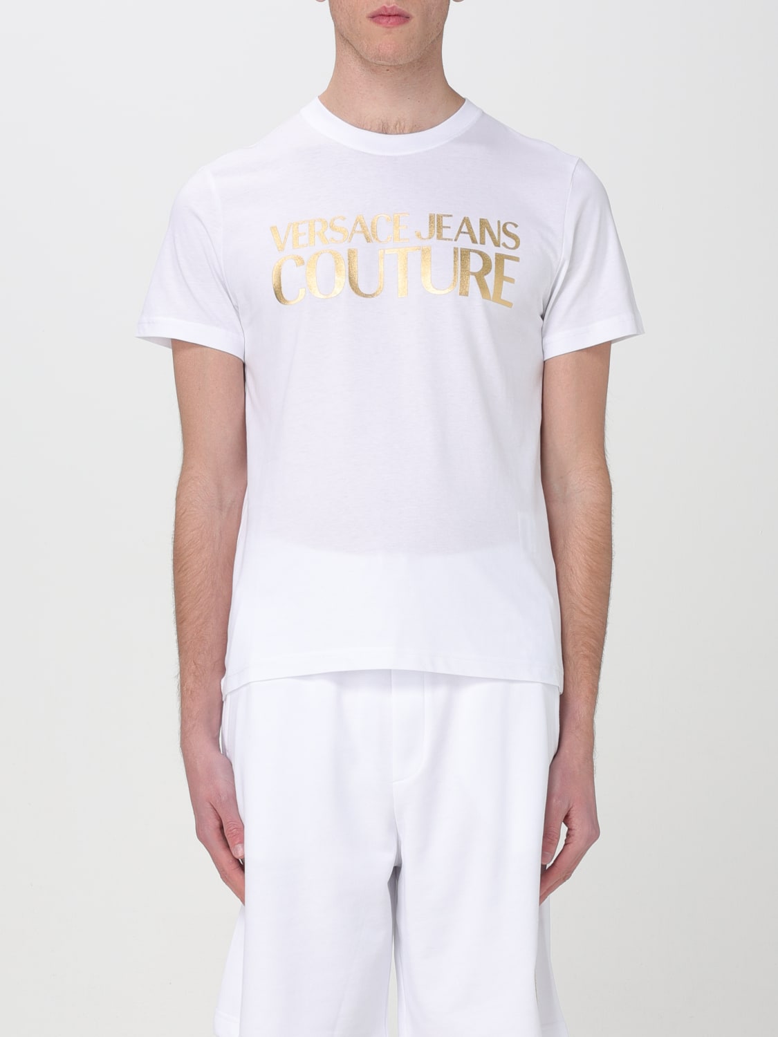 VERSACE JEANS COUTURE Tシャツ: Tシャツ メンズ Versace Jeans Couture, ホワイト - Img 1