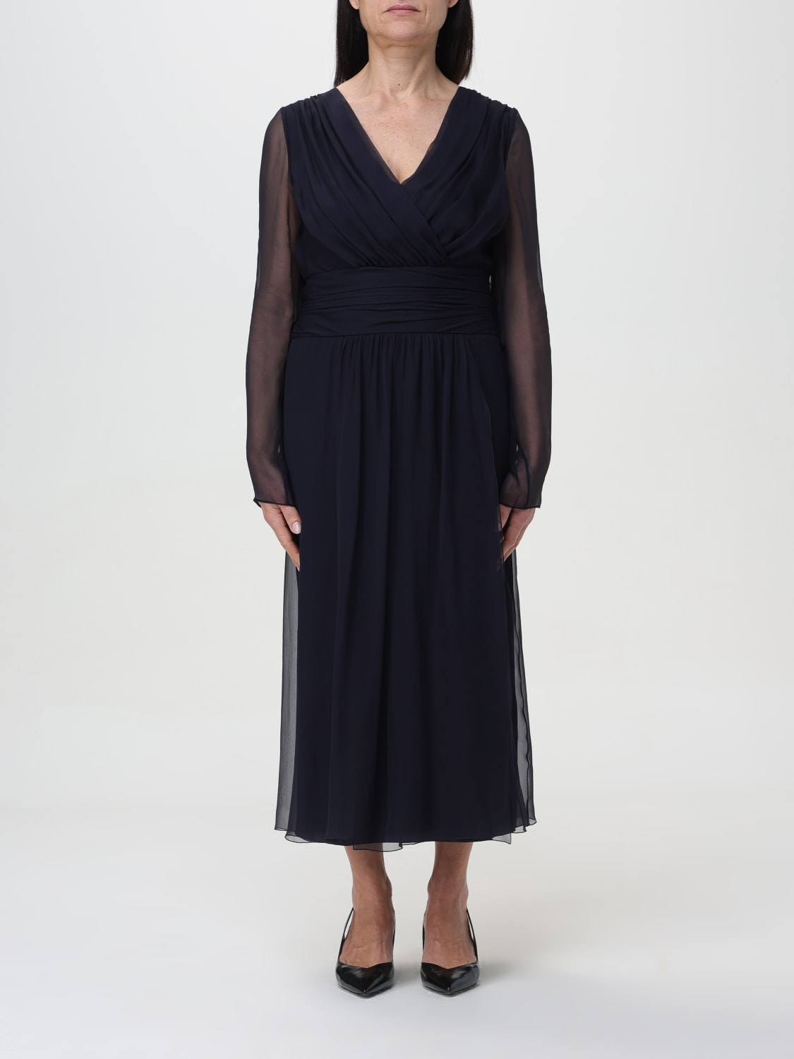 ALBERTA FERRETTI DRESS: Dress woman Alberta Ferretti, Blue - Img 1